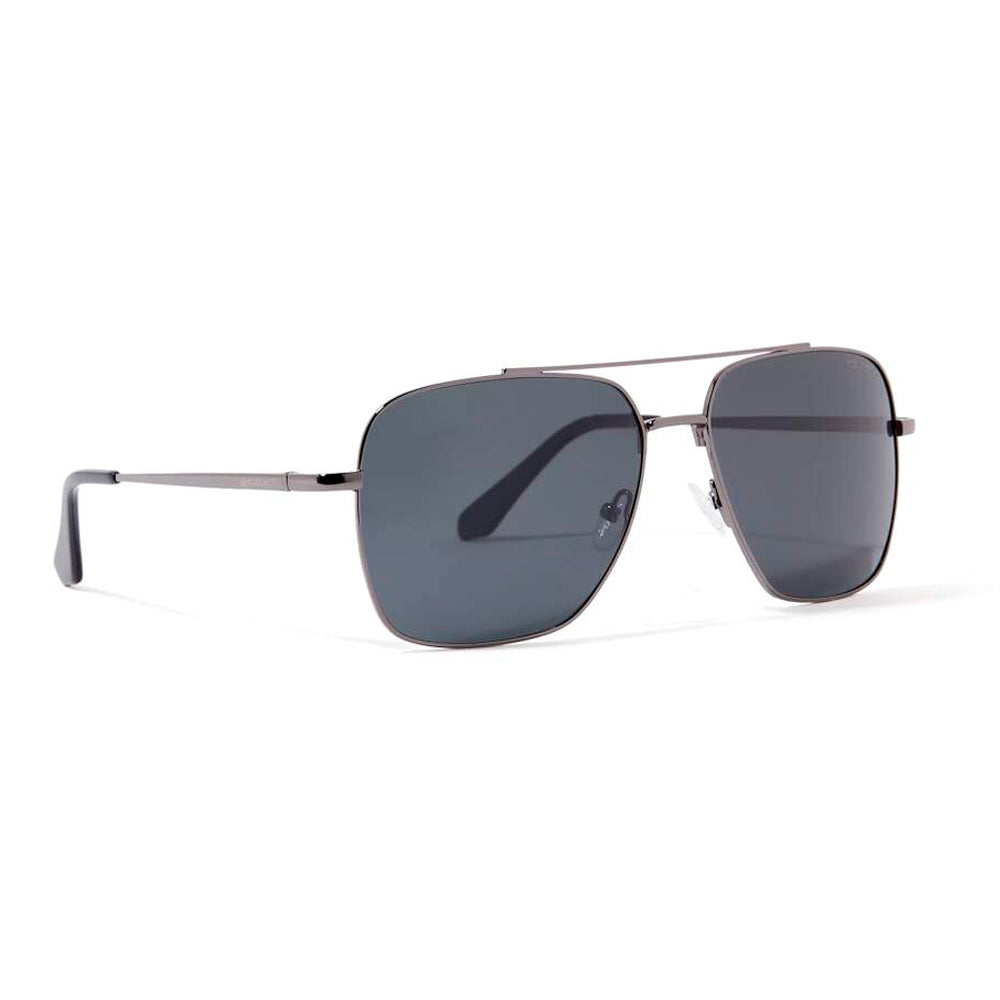 Harry Aviator Polarized Sunglasses > Gunmetal / Black