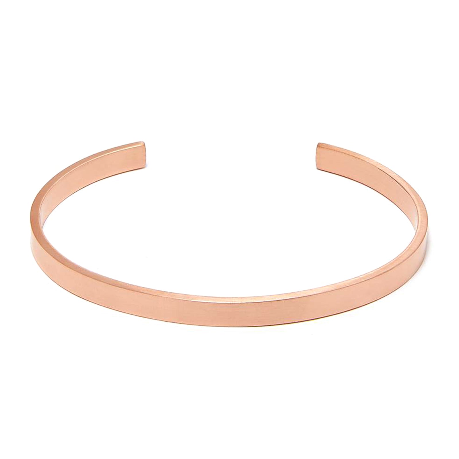 Lorenzo Bracelet > Stainless Steel Cuff Rose Gold
