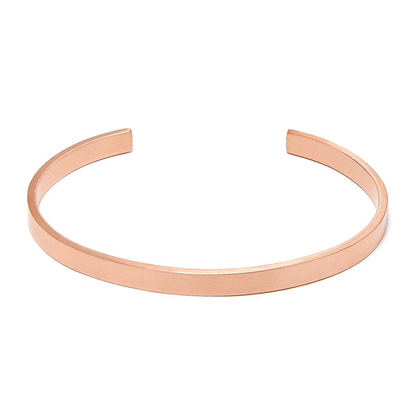 Lorenzo Bracelet > Stainless Steel Cuff Rose Gold