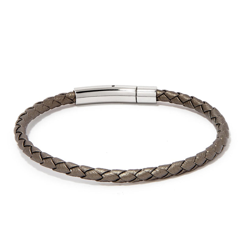 MATTEO BRACELET > METALLIC GREY