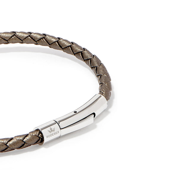 MATTEO BRACELET > METALLIC GREY