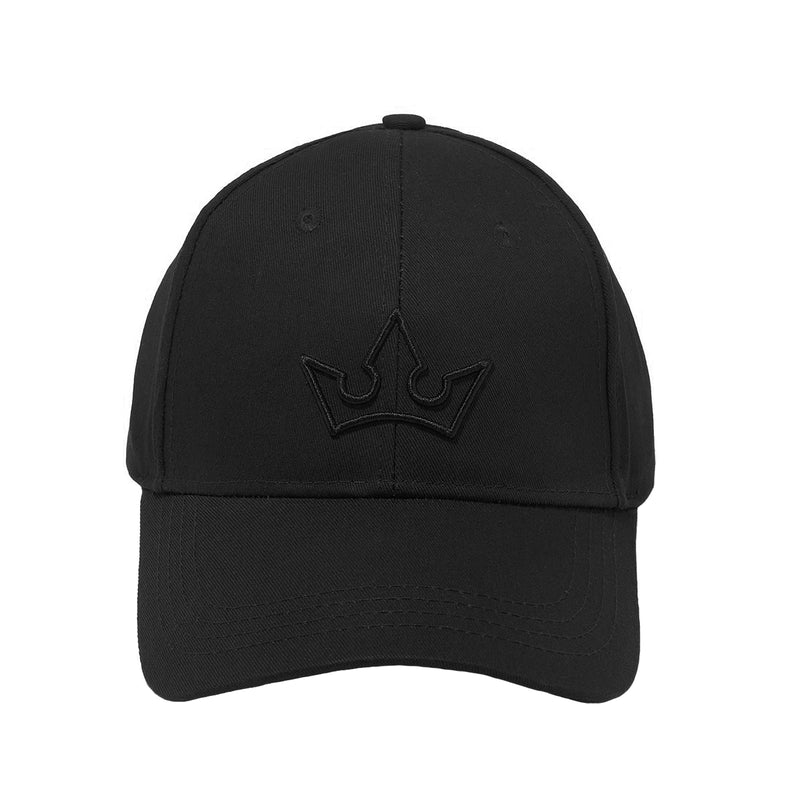 NOVA BASEBALL CAP > 3D EMBROIDERED LOGO BLACK