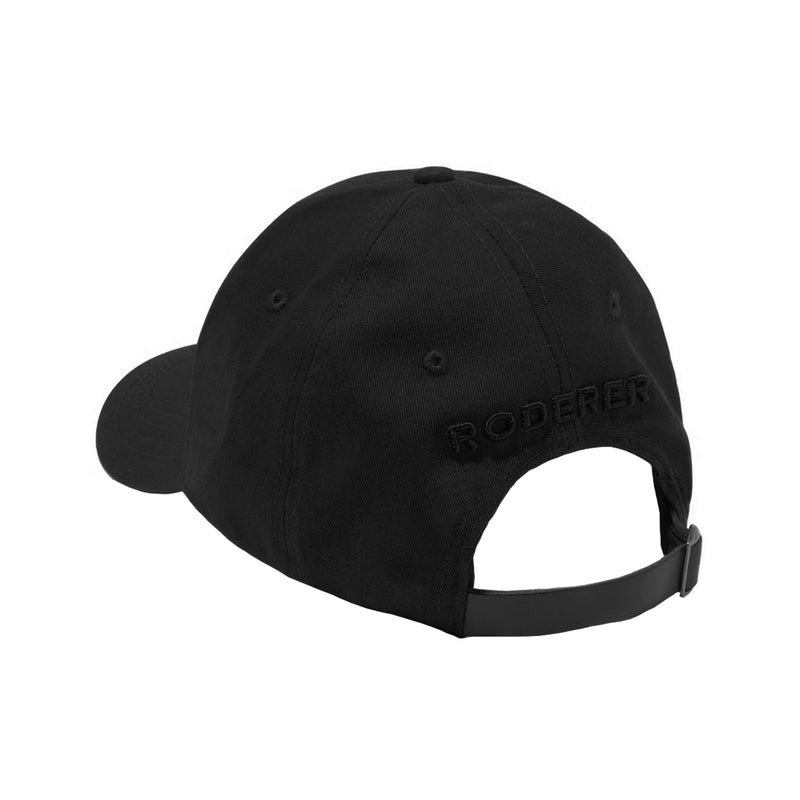 NOVA BASEBALL CAP > 3D EMBROIDERED LOGO BLACK