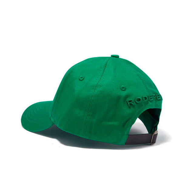 NOVA BASEBALL CAP > 3D EMBROIDERED LOGO GREEN