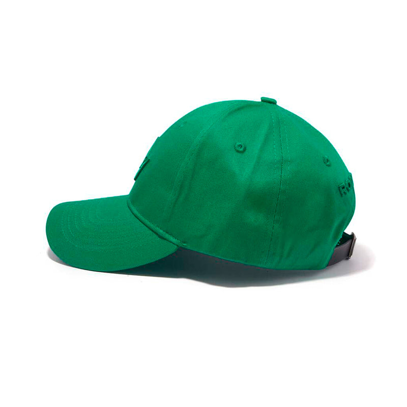 NOVA BASEBALL CAP > 3D EMBROIDERED LOGO GREEN