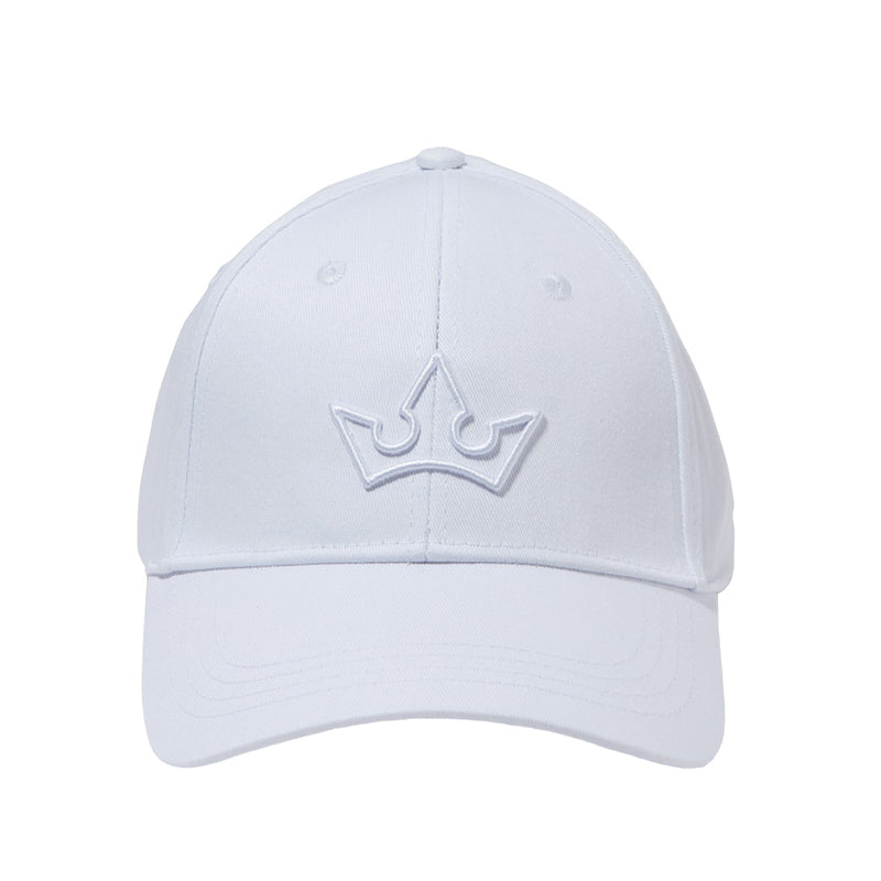 NOVA BASEBALL CAP > 3D EMBROIDERED LOGO WHITE