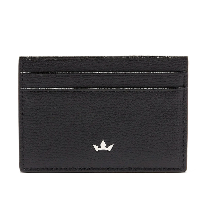 AWARD 4CC CARD HOLDER > ITALIAN LEATHER BLACK