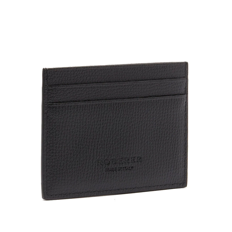 AWARD 4CC CARD HOLDER > ITALIAN LEATHER BLACK