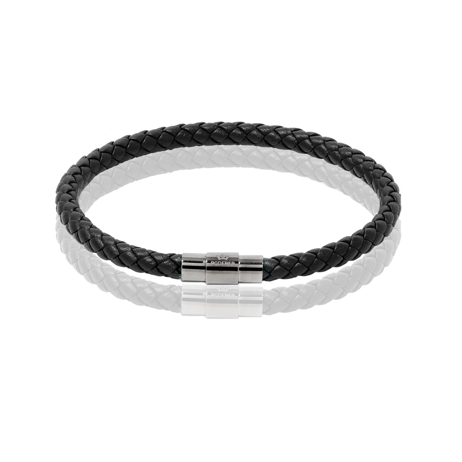 Sergio Bracelet > Black On Gunmetal Clasp