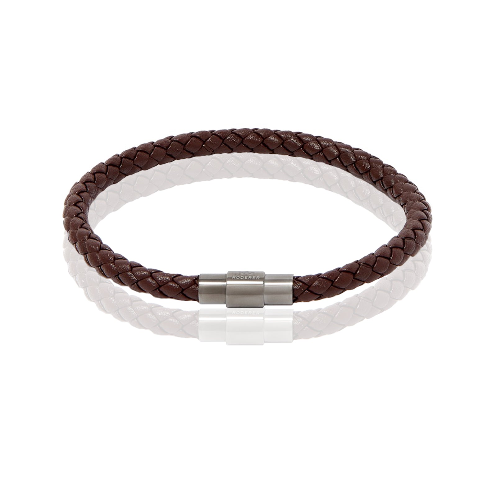 Sergio Bracelet > Brown On Gunmetal Clasp