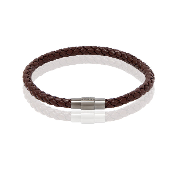 Sergio Bracelet > Brown On Gunmetal Clasp