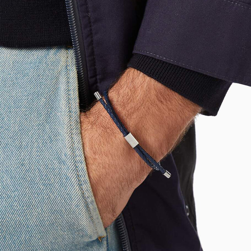 Stefano Bracelet > Navy Blue