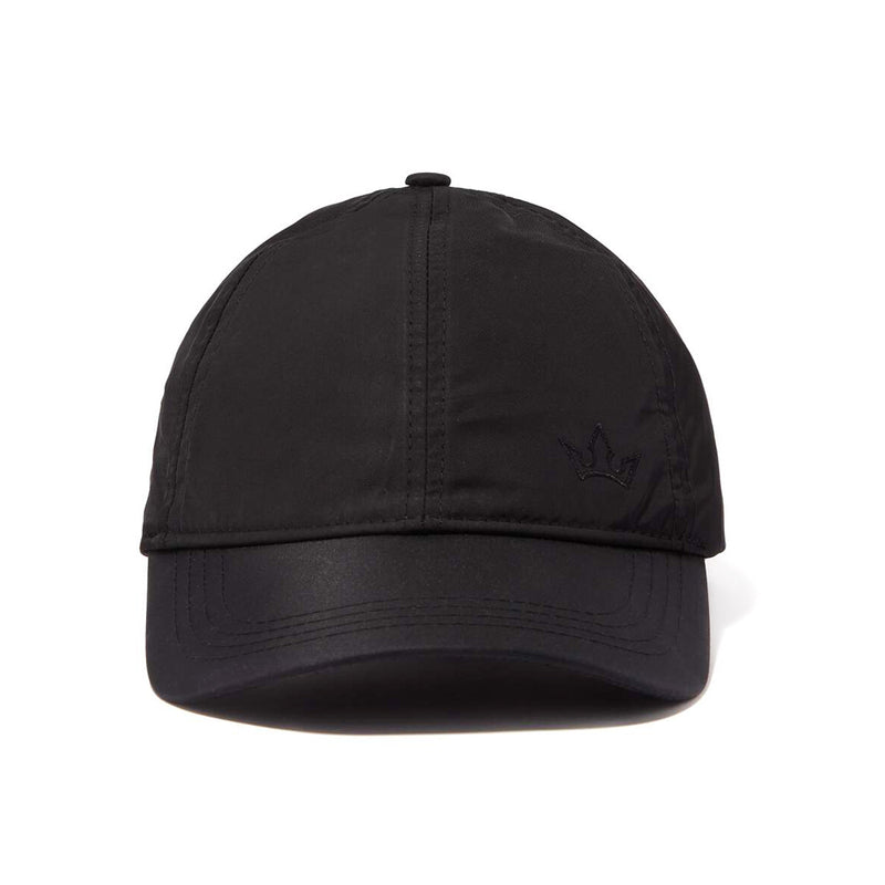 STELLAR NYLON BASEBALL CAP > EMBROIDERED LOGO BLACK – RODERER | Baseball Caps