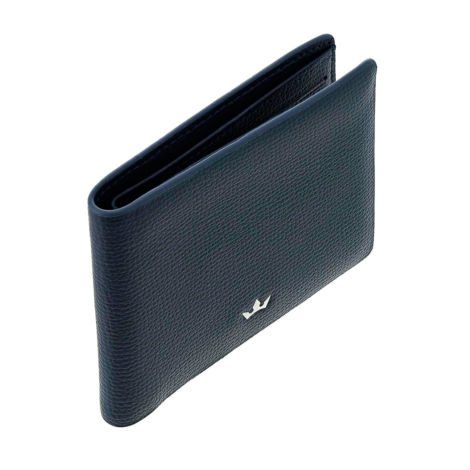 Trophy 6cc Bifold > Italian Leather Navy Blue